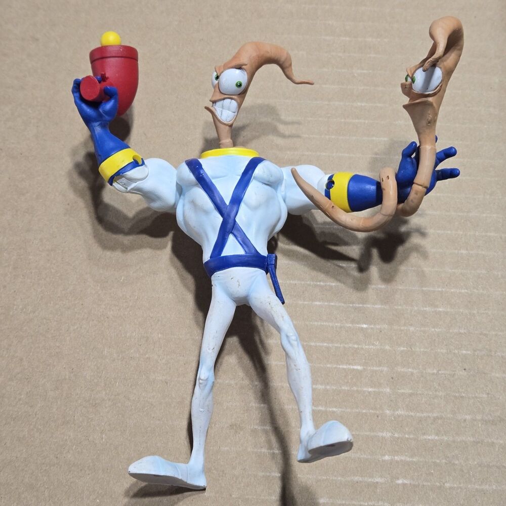 2012 Earthworm Jim Mezco 6" Action Figure * RARE!